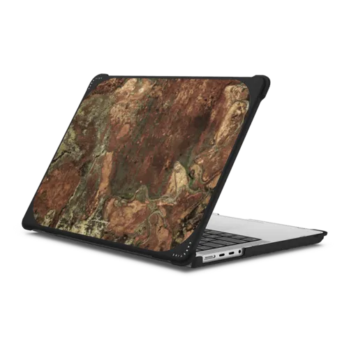 acid moss | MacBook Pro 14-inch (M1 - M5) / MacBook Bounce Case / Black | Image 1