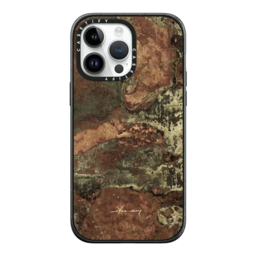 acid moss | iPhone 14 Pro Max / Impact Case MagSafe Compatible / Matte Black | Image 1