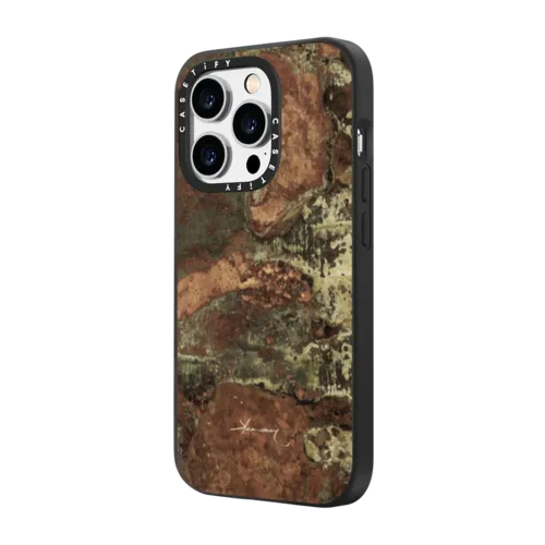 acid moss | iPhone 14 Pro / Impact Case / Matte Black | Image 2