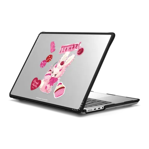 Cupcake Devil | MacBook Pro 14-inch (M1 - M5) / MacBook Impact Case / Black | Image 1