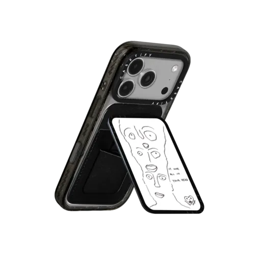 It Was All In Your Head | Snappy Cardholder Stand / Snappy Cardholder Stand MagSafe Compatible / Black | Image 3