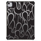 SUPER WAVY (BLACK) | iPad Air (4th/5th gen) / iPad Impact Case / Black | Image 1
