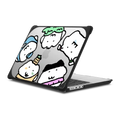 MEO MONSTERS | MacBook Pro 14-inch (M1 - M5) / MacBook Bounce Case / Black | Image 1