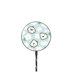 Egg Flower |   / PowerThru Magnetic Wireless Charger MagSafe Compatible / Black | Image 1