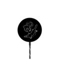 Australia by Bella Rose Art |   / PowerThru Magnetic Wireless Charger MagSafe Compatible / Black | Image 1