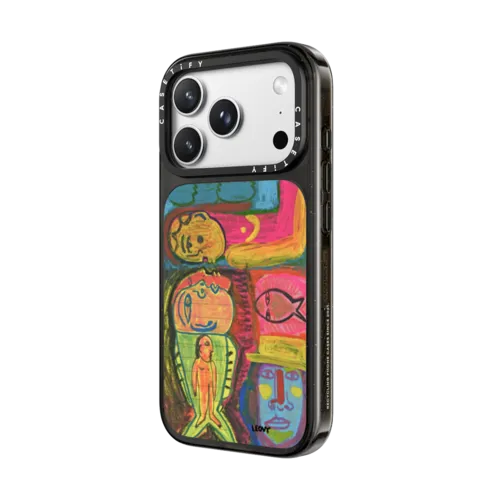 Eaten by fish | iPhone 18 Pro Max / Impact Case MagSafe Compatible - Glossy / Glossy Black | Image 2