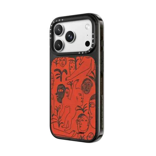 Red moves | iPhone 18 Pro Max / Impact Case MagSafe Compatible - Glossy / Glossy Black | Image 2