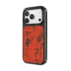 Red moves | iPhone 18 Pro Max / Impact Case MagSafe Compatible - Glossy / Glossy Black | Image 2