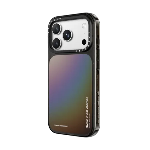 Nothing Lasts Forever | iPhone 18 Pro Max / Impact Case MagSafe Compatible - Glossy / Glossy Black | Image 2