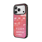 Messy Notes Pink | iPhone 17 Pro Max / Impact Case MagSafe Compatible / Black | Image 2