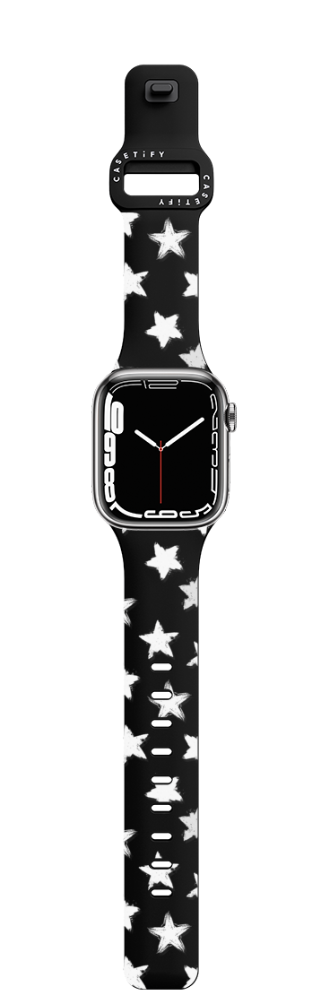 Star Marks | Apple Watch Series 11 & 12 (46mm) / Impact Band / Black | Image 1