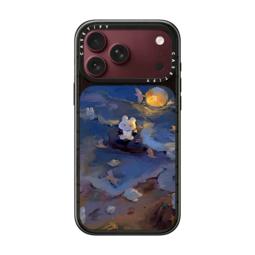 Melody of the Sea | iPhone 18 Pro Max / Impact Case MagSafe Compatible - Glossy / Glossy Black | Image 1