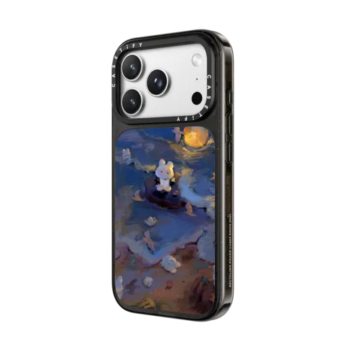 Melody of the Sea | iPhone 18 Pro / Impact Case MagSafe Compatible - Glossy / Glossy Black | Image 2