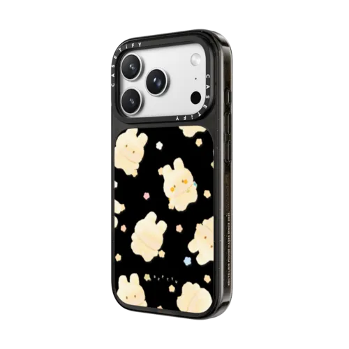 Happy Bunny | iPhone 18 Pro Max / Impact Case MagSafe Compatible - Glossy / Glossy Black | Image 2
