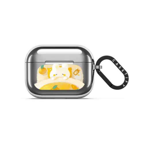 Bedtime | AirPods Pro 3 / Earbuds Mirror Case / Silver | Image 1