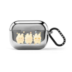 Dancing Bunny | AirPods Pro 2 / Earbuds Mirror Case / Silver | Image 1