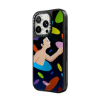 The Impossible The Boy | iPhone 16 Pro Max / Mirror Case MagSafe Compatible / Silver on Black | Image 2