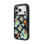 Lily Ponds | iPhone 17 Pro Max / Impact Case MagSafe Compatible / Matte Black | Image 2