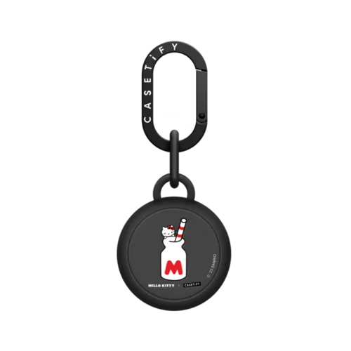 Hello Kitty Organic Milk AirTag Holder | AirTag / AirTag Holder / Licorice | Image 1