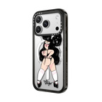 Cindy by Mel Stringer | iPhone 17 Pro Max / Impact Case MagSafe Compatible / Black | Image 2