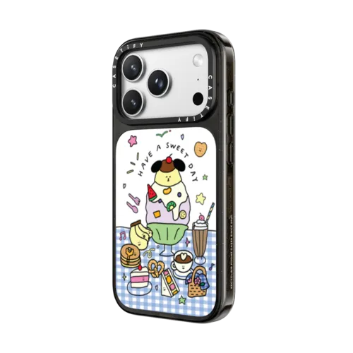 Have a sweet day | iPhone 18 Pro Max / Impact Case MagSafe Compatible - Glossy / Glossy Black | Image 2