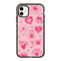 Strawberry Tattoo Flash | iPhone 11 / Impact Case / Black | Image 1