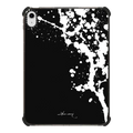 white on black | iPad 10.9-inch (10th gen) / iPad Impact Case / Black | Image 1
