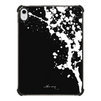 white on black | iPad 10.9-inch (10th gen) / iPad Impact Case / Black | Image 1