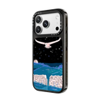Owl at Night by Papio Press | iPhone 18 Pro Max / Impact Case MagSafe Compatible - Glossy / Glossy Black | Image 2