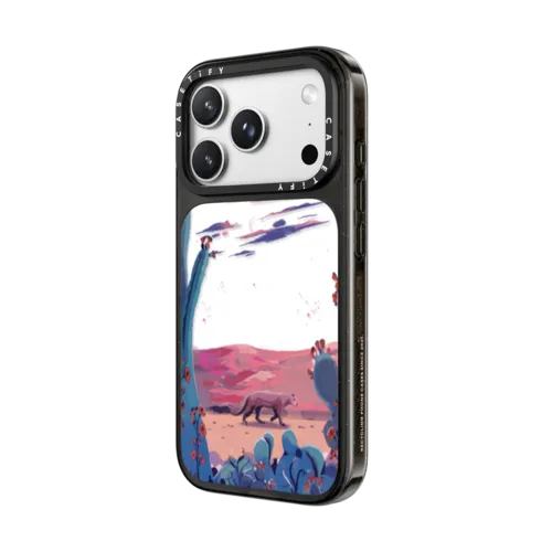 Saguaro by Papio Press | iPhone 18 Pro Max / Impact Case MagSafe Compatible - Glossy / Glossy Black | Image 2