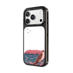 Falcon at Uluru by Papio Press | iPhone 18 Pro Max / Impact Case MagSafe Compatible - Glossy / Glossy Black | Image 2