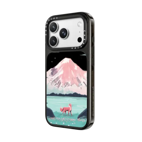 Fox at Gran Paradiso by Papio Press | iPhone 18 Pro Max / Impact Case MagSafe Compatible - Glossy / Glossy Black | Image 2