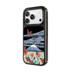 Butterflies at Popocatépetl by Papio Press | iPhone 18 Pro Max / Impact Case MagSafe Compatible - Glossy / Glossy Black | Image 2