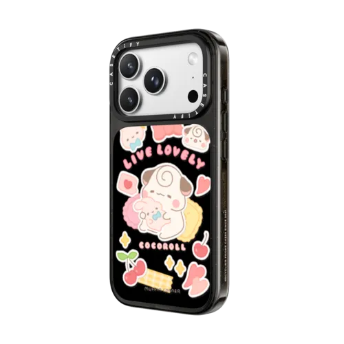 Cocoroll Live Lovely | iPhone 18 Pro Max / Impact Case MagSafe Compatible - Glossy / Glossy Black | Image 2