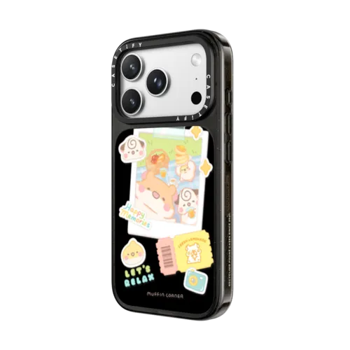 Happy Memories | iPhone 18 Pro Max / Impact Case MagSafe Compatible - Glossy / Glossy Black | Image 2