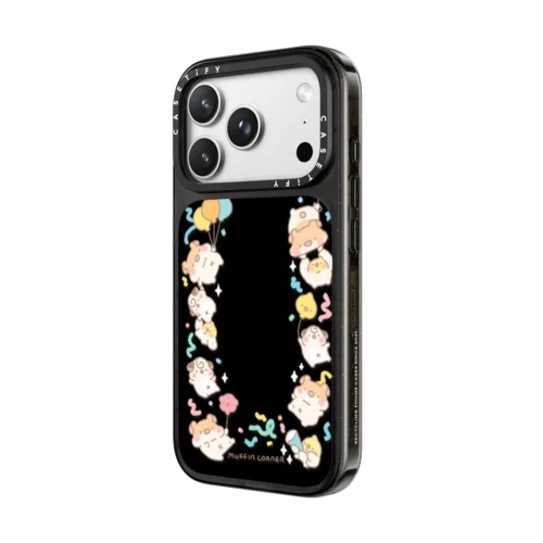 Balloon Party | iPhone 18 Pro Max / Impact Case MagSafe Compatible - Glossy / Glossy Black | Image 2