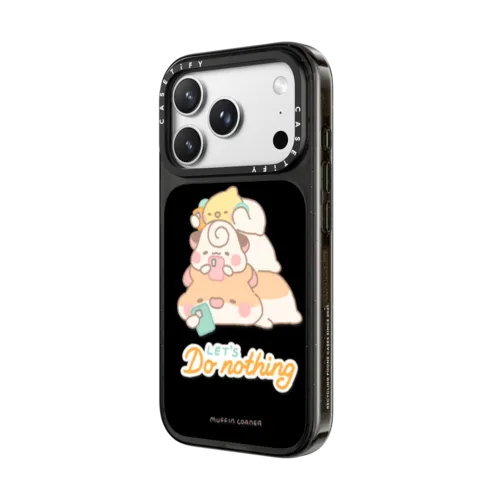Do Nothing | iPhone 18 Pro Max / Impact Case MagSafe Compatible - Glossy / Glossy Black | Image 2