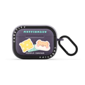 Muffinmaru Stay Lazy | AirPods Pro 2 / Earbuds Bounce Case / Matte Deep Purple | Image 1