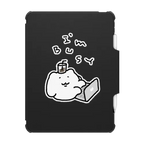 I'm busy | iPad Pro 12.9-inch (5th/6th gen) / iPad Impact Folio Case / Black | Image 1