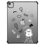 DRAWING DUCKOO | iPad Air (4th/5th gen) / iPad Impact Case / Black | Image 1