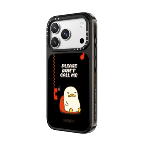DON'T CALL DUCKOO | iPhone 18 Pro Max / Impact Case MagSafe Compatible - Glossy / Glossy Black | Image 2