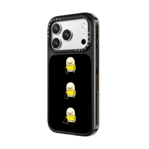 LONELY DUCKOO | iPhone 18 Pro Max / Impact Case MagSafe Compatible - Glossy / Glossy Black | Image 2