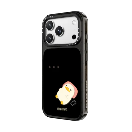 LYING DUCKOO | iPhone 18 Pro Max / Impact Case MagSafe Compatible - Glossy / Glossy Black | Image 2