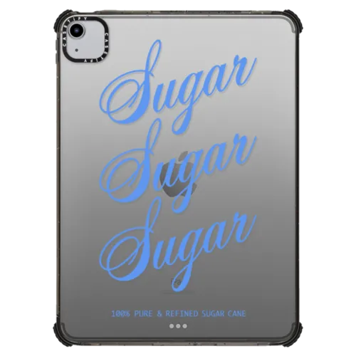 Sugar Sugar Sugar | iPad Air (4th/5th gen) / iPad Impact Case / Black | Image 1