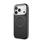iPhone 18 Pro Max - Alloy Ripple Case - Black on Glossy Black