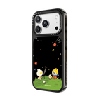 Starry Night with Friends | iPhone 18 Pro Max / Impact Case MagSafe Compatible - Glossy / Glossy Black | Image 2