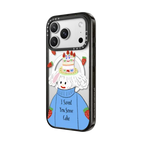 I SAVED YOU SOME CAKE | iPhone 17 Pro Max / Impact Case MagSafe Compatible / Black | Image 2