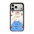 I SAVED YOU SOME CAKE | iPhone 17 Pro Max / Impact Case MagSafe Compatible / Black | Image 1