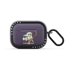 Gumnut Babies Mrs Kookaburra | AirPods Pro 2 / Earbuds Bounce Case / Matte Deep Purple | Image 1