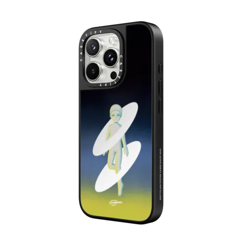 Emotions | iPhone 16 Pro Max / Mirror Case MagSafe Compatible / Silver on Black | Image 2